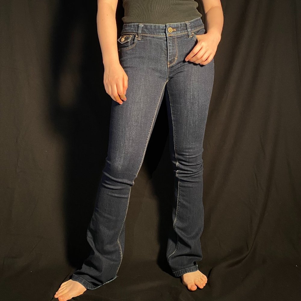 White House Black Market Skinny Flar Jeans